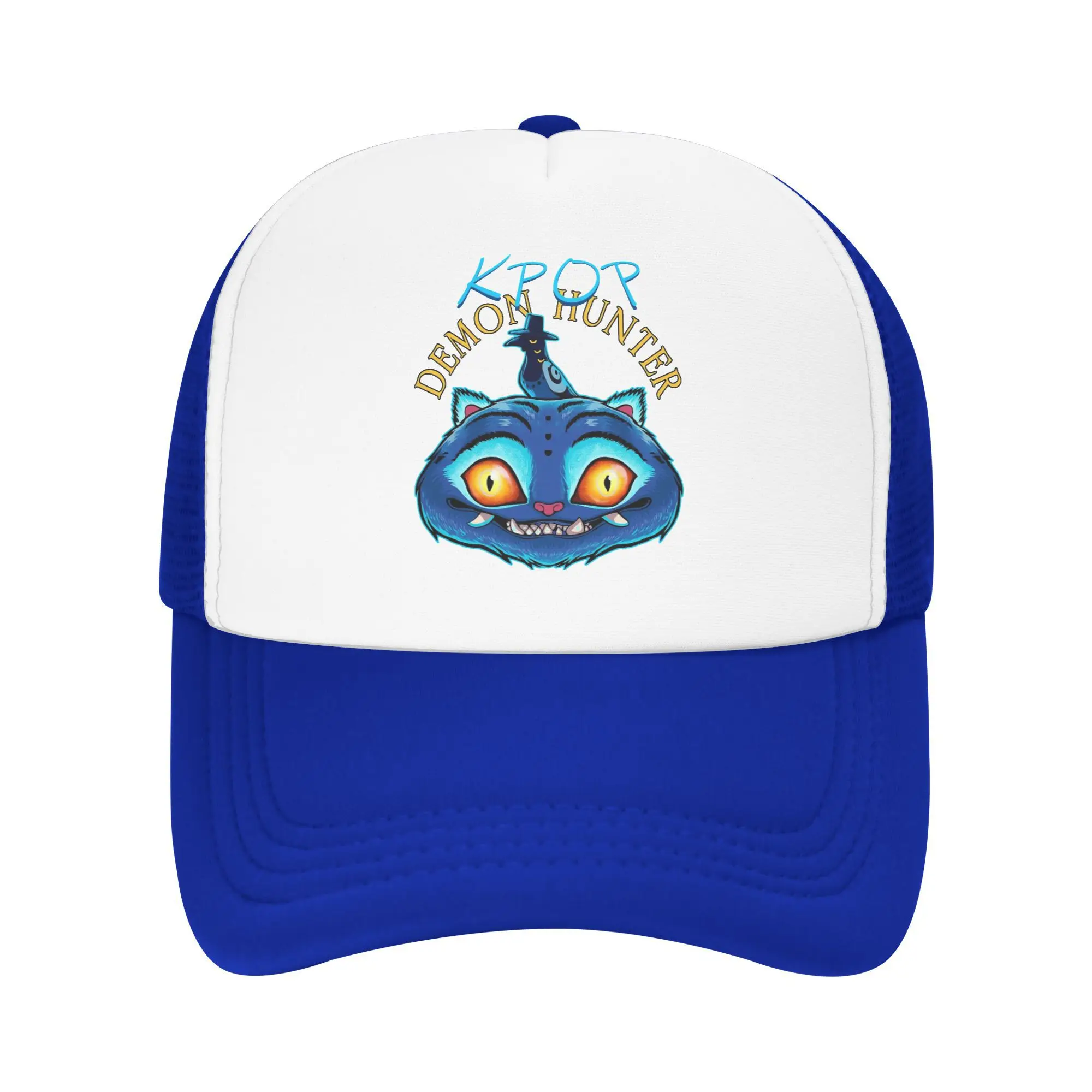 

Adult Kpop Demon Hunters Derpy Trucker Hat Outdoor Mesh Baseball Cap Snapback Caps Hat Trucker Worker Cap Dad Hat Summer