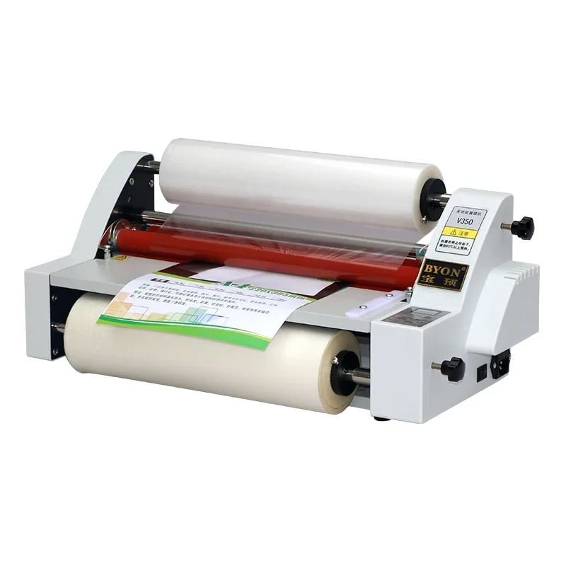 Laminating hine Hot Sell Double Sides Adjus Speed Manual A4 Cold Lamination