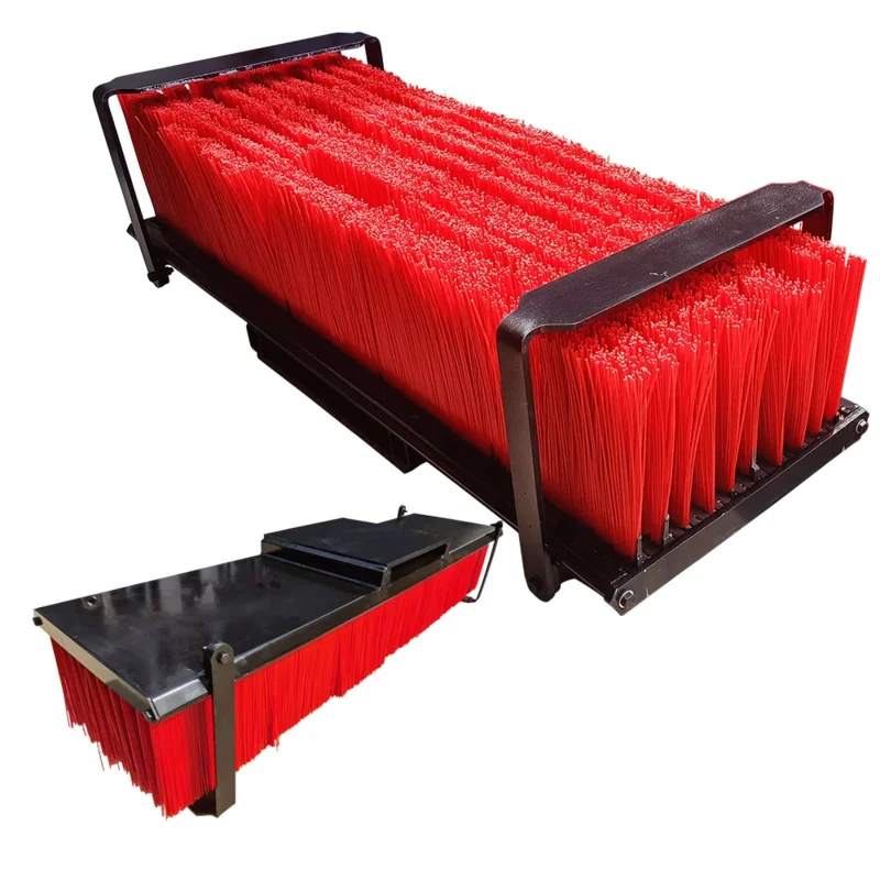 

For Sea Shipping CustomizedFactory Customizable Industrial Cleaning Brush Forklift Mounted Road Sweeper Brush Broom for Arduous