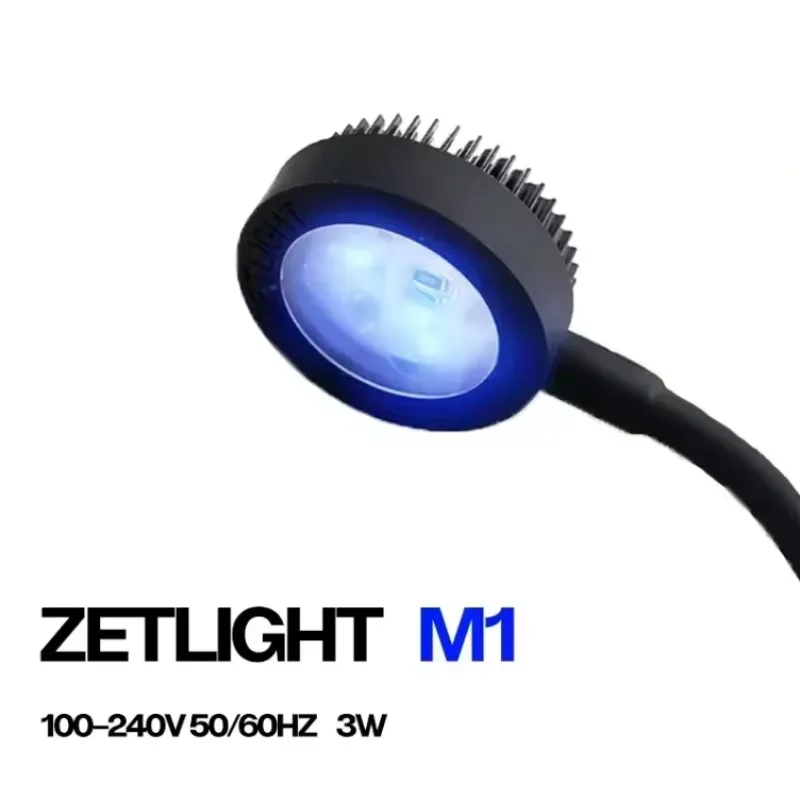 

Zetlght M1 лампа для резервуара с водорослями, светодиодная лампа для аквариума с морской водой, полный спектр, коралловая лампа, зажим для водой и травы, специальные взрывные водоросли