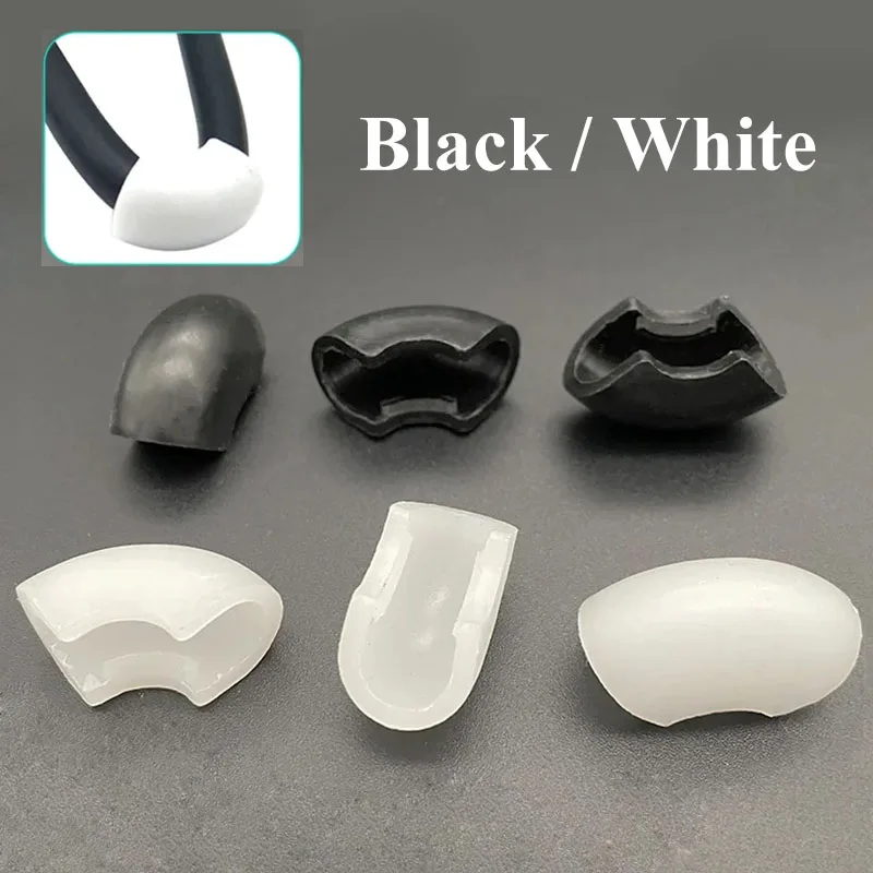 

1/5/10/50pcs Anti-front Tilt U-shaped Tube Rear Pad 10mm Pipe Clamp Non-Slip Furniture Leg Pad Plastic Chair Leg Caps Sock Stool