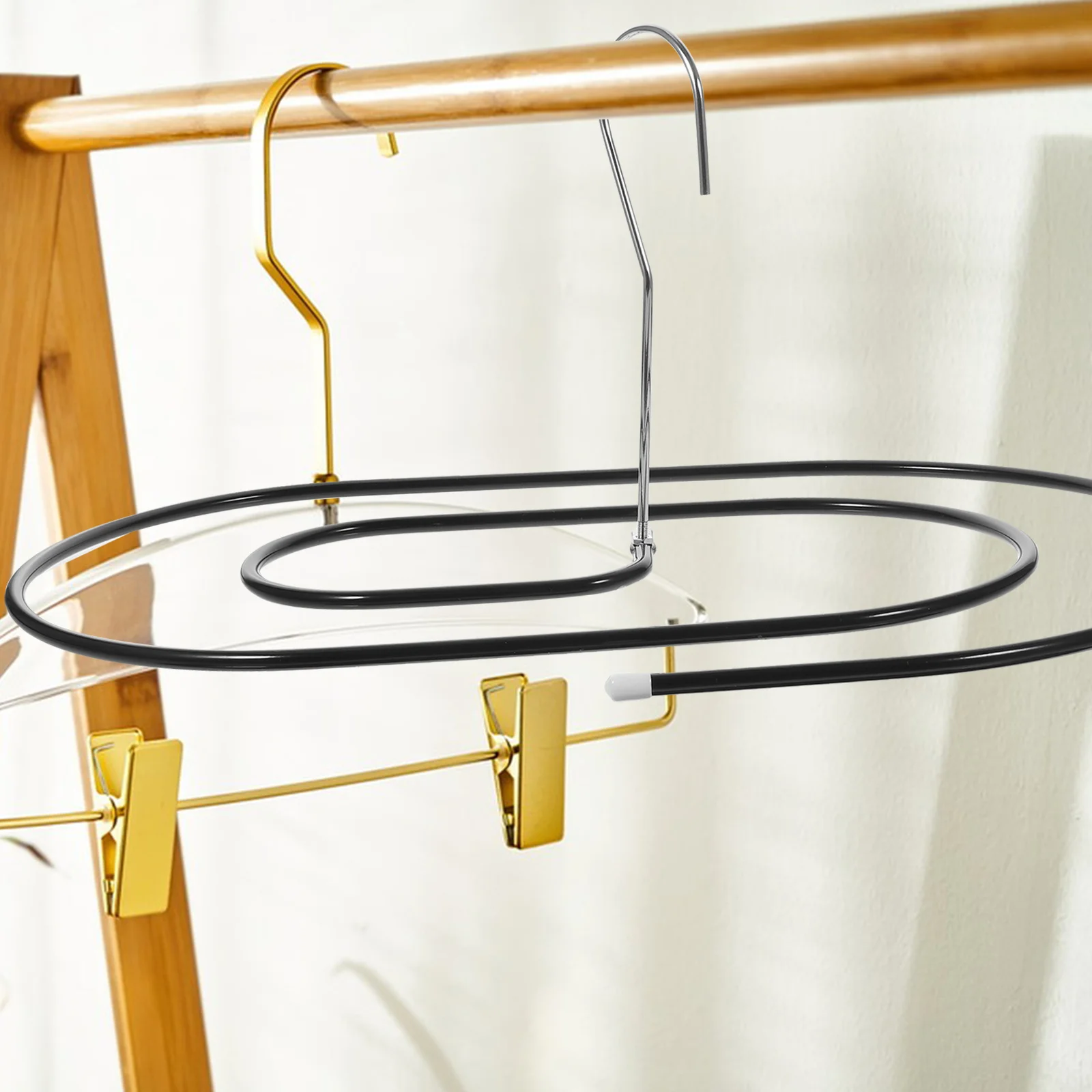 دوامة لحاف تجفيف الرف الصلب الثقيلة بطانية شماعات للشرفة غطاء سرير تجفيف الرف النوم شماعات لحاف المنزلية #3