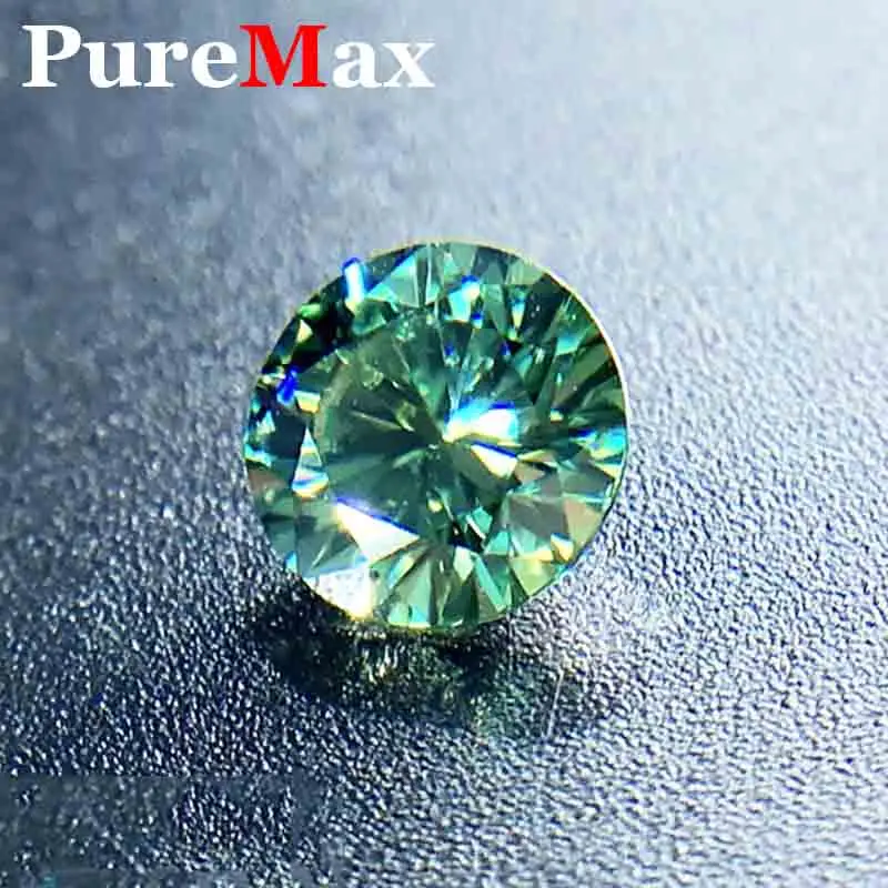 [ Factory wholesale ] 5-11mm Rare Purple Red Moissanite with GRA Pink / Yellow / Green VVS1 Moissanite Loose Stones Diamonds