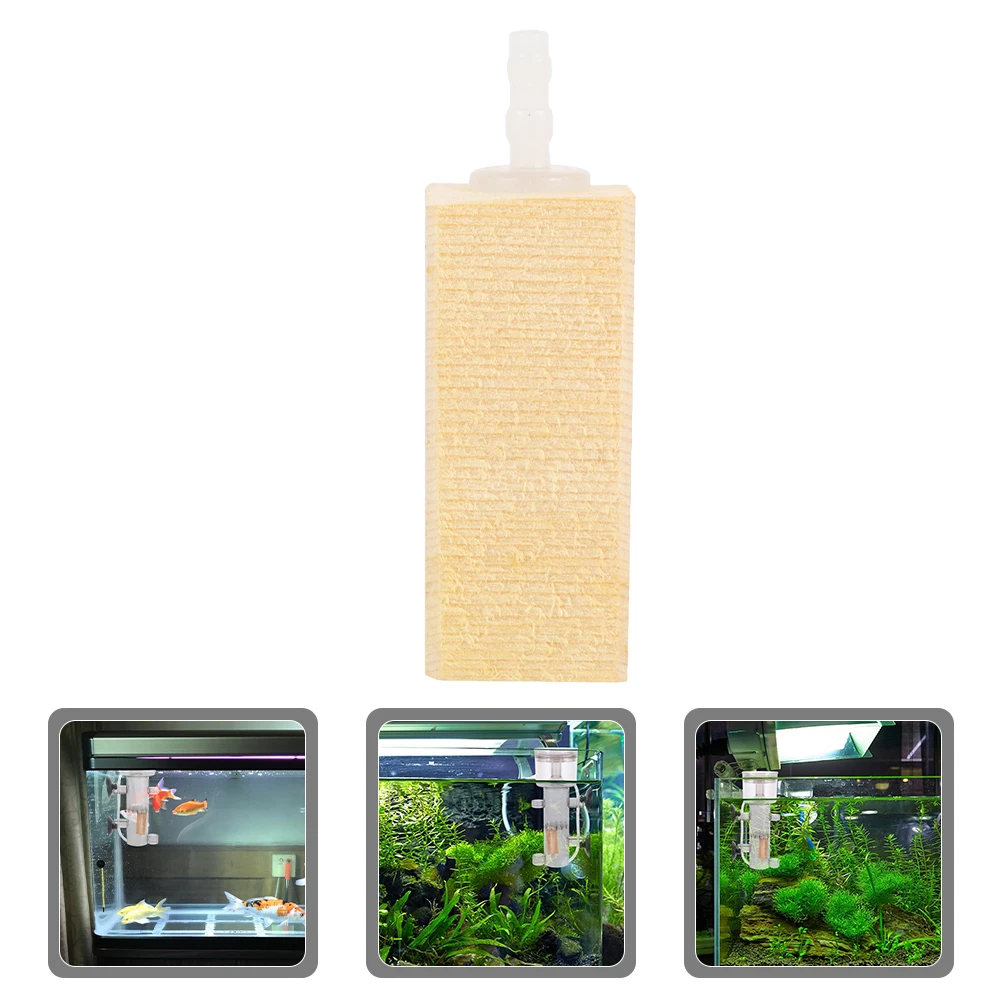 

3 Pcs Wooden Bubble Stone Diffuser for Aquarium Air Pump Nano Bubbler Oxygen Tool Skimmer Fish Tank Accessories