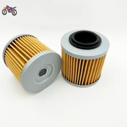 Motorbike Oil Filter Engine Lubrication Protection Filter for BENDA LFC700 LFS700 BD500-2A Dark Flag500