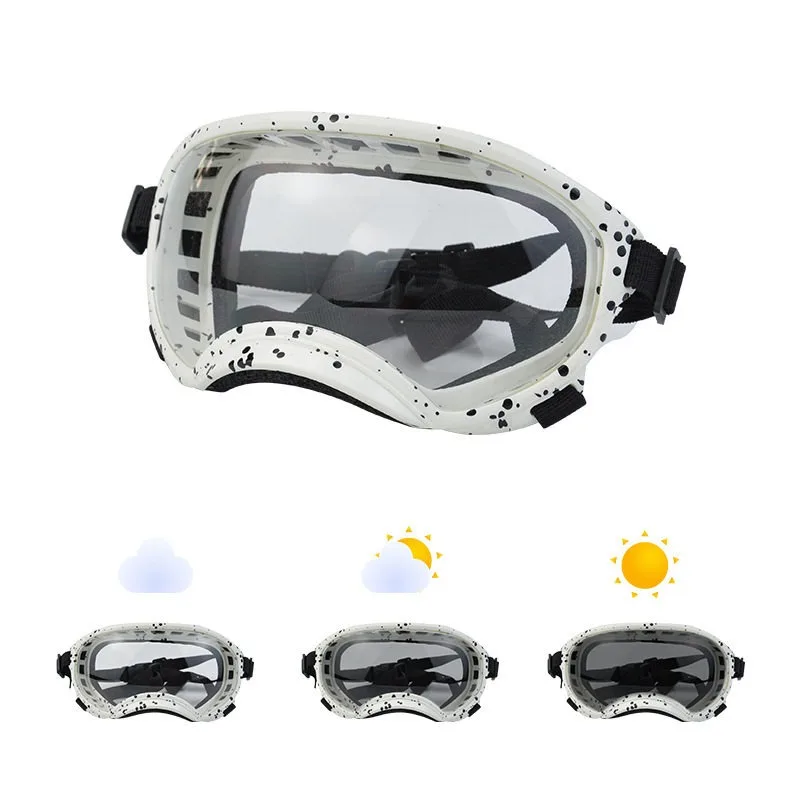 New Color-changing Glasses UV-proof and Windproof Pet Goggles
