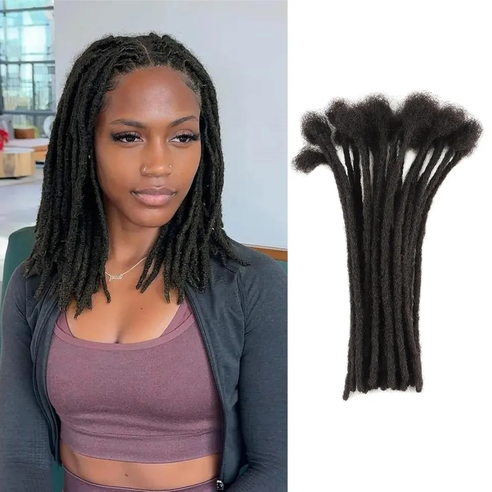 

Loc Extensions Human Hair Peruvian Human Hair Dreadlocks Loc Extensions Kinky Straight Crochet Braids Remy Hair Extensions