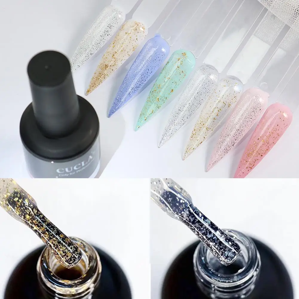 CUCLA 15ML Soak-off Gel Resin Extension Gel DIY Healthy Soak-off UV Builder Foil Top Gel for Women