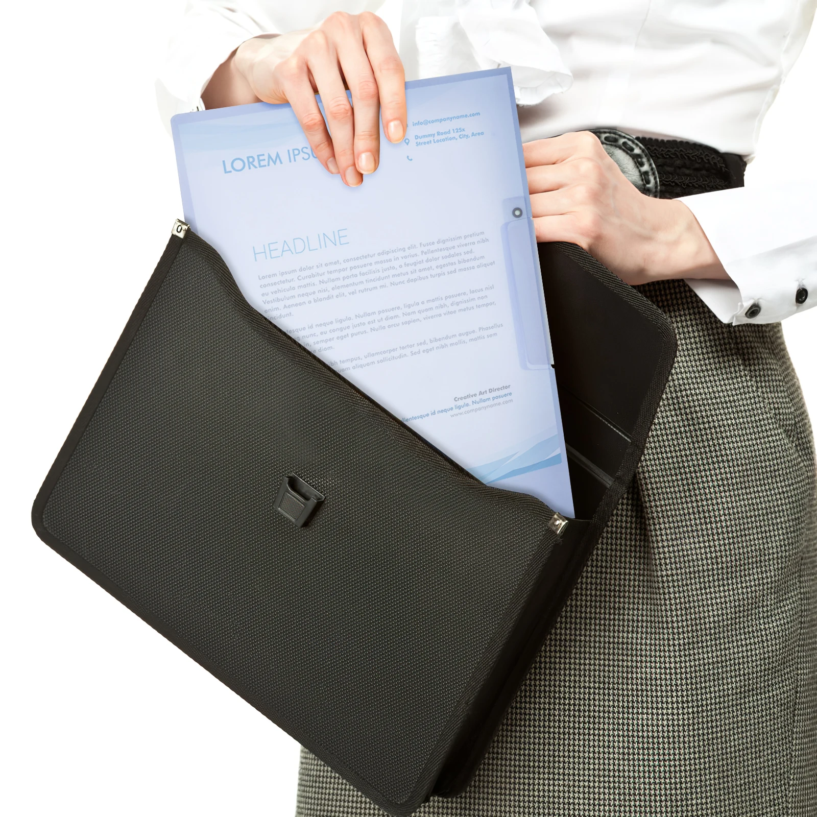 

Office Folders for Documents 8pcs A4 Plastic File Folder Organizer PP Reusable Swing Clip Report Cover Document Holder Bulk Pack