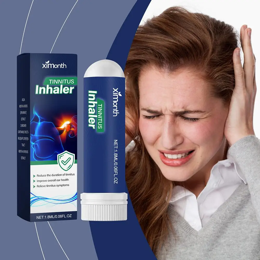 Tinnitus Reliëf Tinnitus Inhalator Hot Unisex Verbeteren Oorgezondheid Tinnitus Patch Beschermen Oor Effect Gemak Inhalator Voor Rinkelen E Q6a2