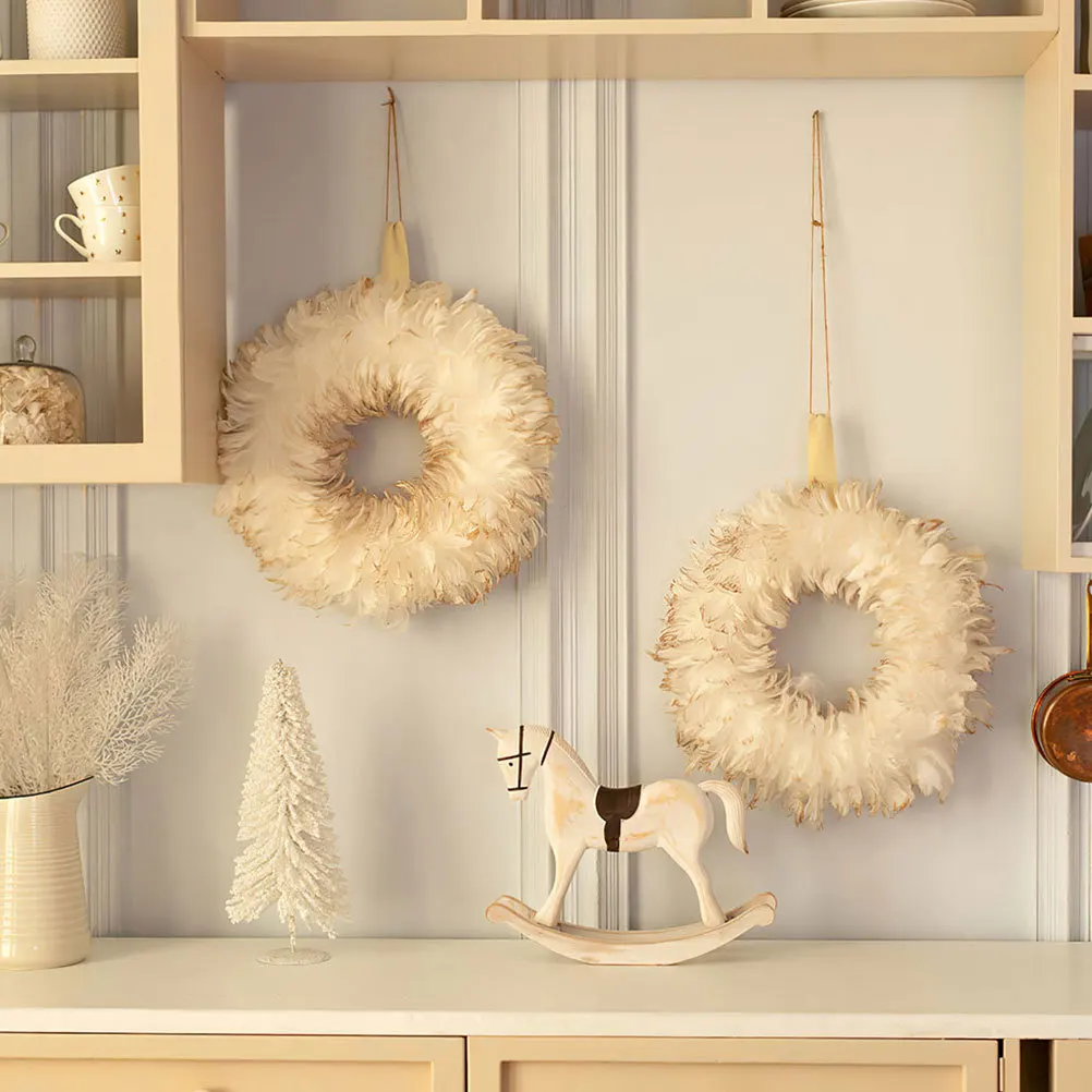 6 قطع من الدائرة الإسفنجية المصنوعة يدويًا من الإسفنج اليدوي غير المطلي للحفلات، فكرة هدية فريدة من نوعها، سهلة التخصيص إطار إكليل DIY