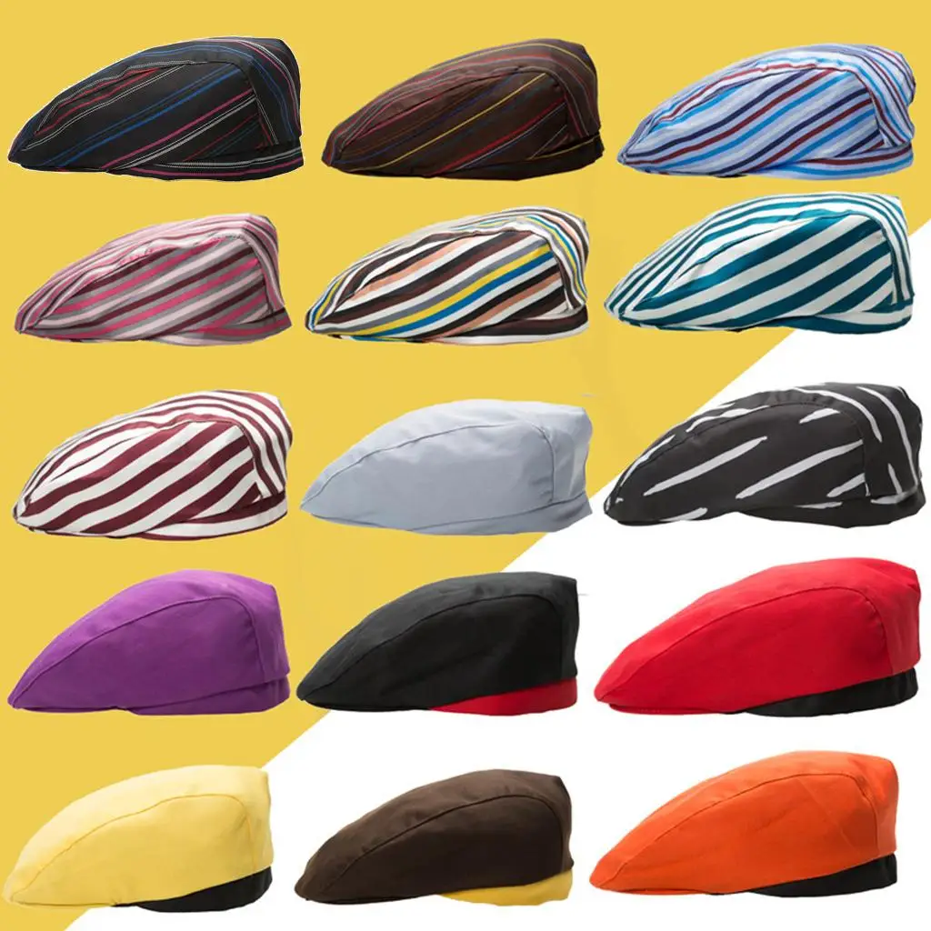 หมวกเชฟ บริการจัดเลี้ยง ช่างทำขนม ครัว แม่ครัว หมวกทรงปากเป็ด หมวกกอล์ฟ พนักงานเสิร์ฟ พนักงานเสิร์ฟหญิง