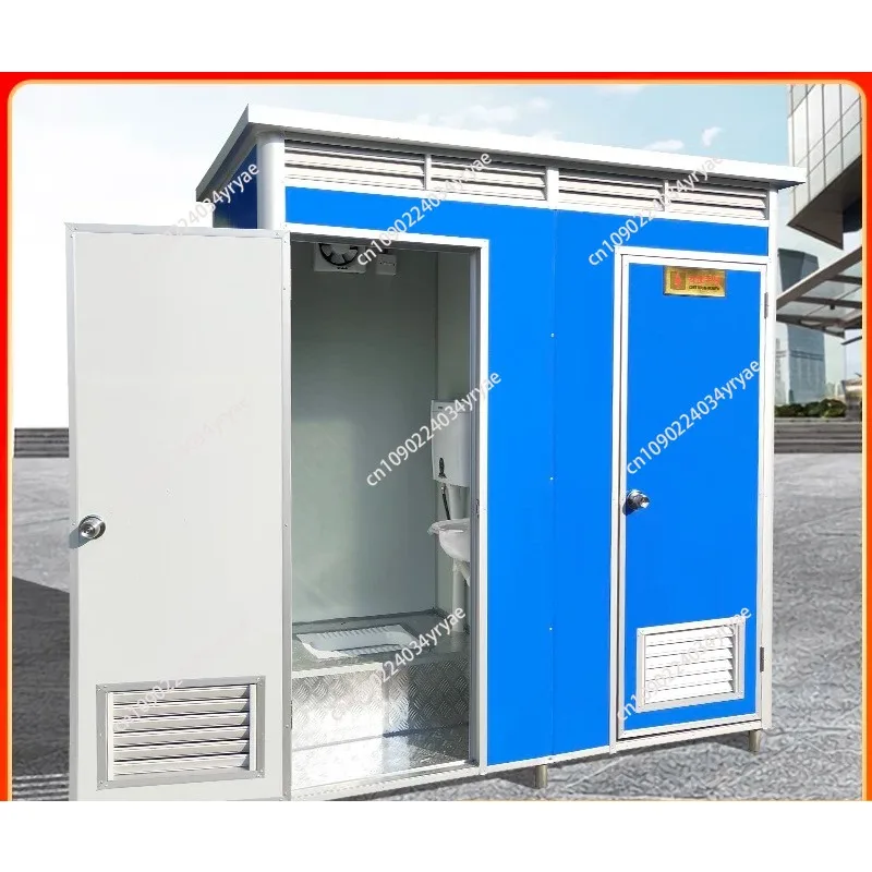 Prefabricated Portable Toilets and Shower Enclosures with Low-cost Outdoor Activity Unit Steel Materials for Construction Sites