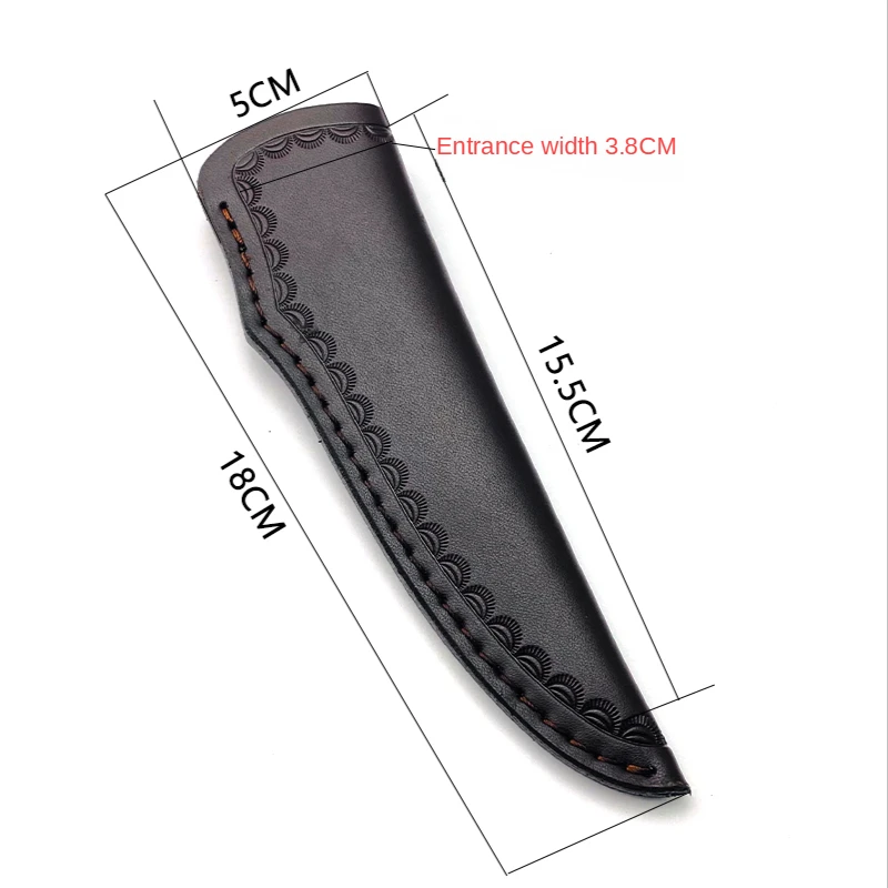 DIY Straight Knife Sheath Customized Outdoor Knife Storage Knife Sheath