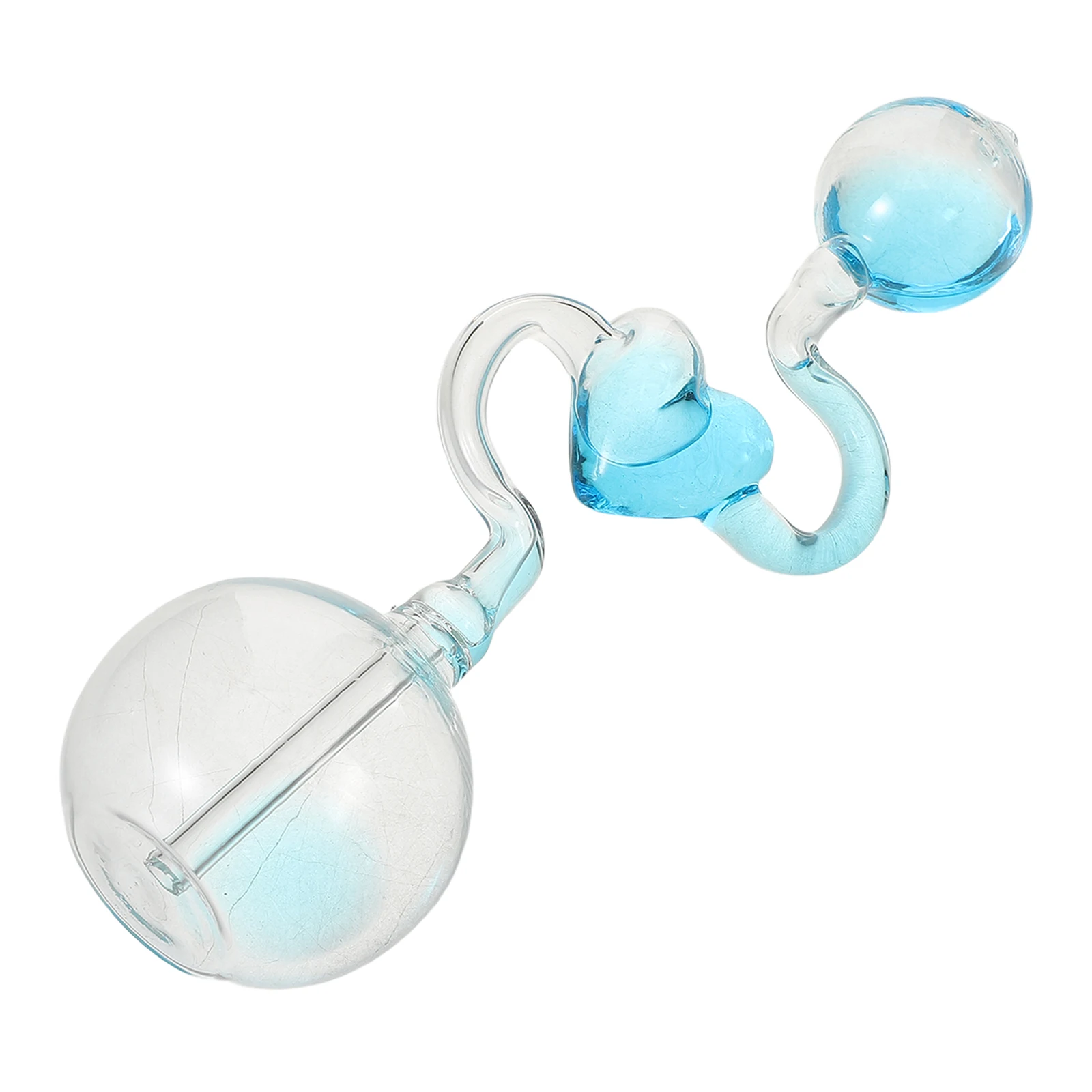 

Liquid Timer Sensory Hourglass Heart-Shaped Temperature Sensitive Glass Craft For Home Office Desk Decor, Heat Transfer Science