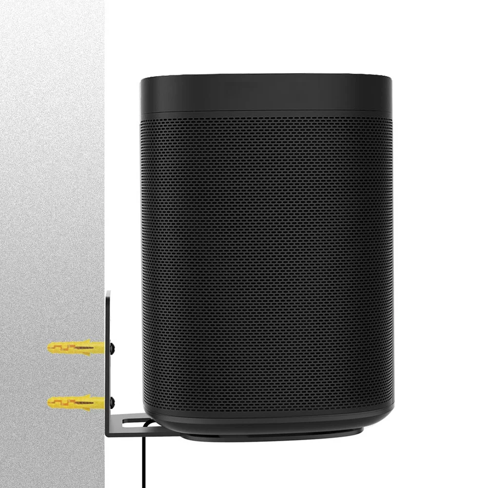 SMIEA Speaker Wall Mount Wall Mount for Sonos One SL Speaker Mount Speaker Sturdy Metal Rack