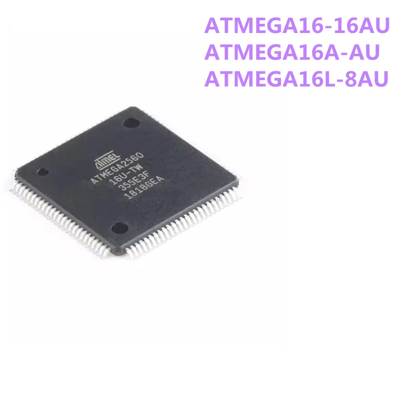 (1piece) ATMEGA16-16AU ATMEGA16A-AU ATMEGA16L-8AU ATMEGA16 ATMEGA16A ATMEGA16L ATMEGA IC MCU Chip, Original In Stock