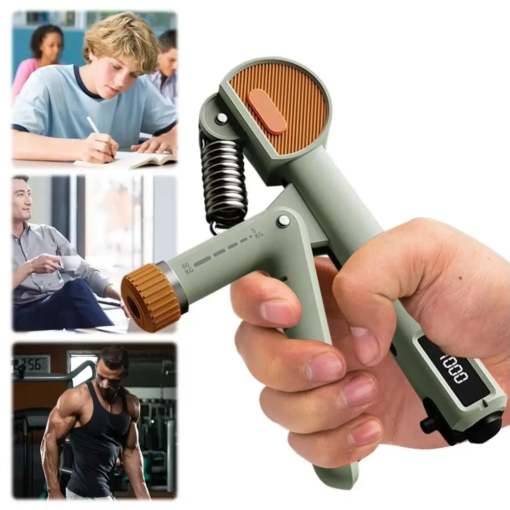 

Wrist Increase Strength Adjustable Hand Grip Spring Hand Grip Ergonomic Design 5-60kg Hand Gripper Improve Strength Durable