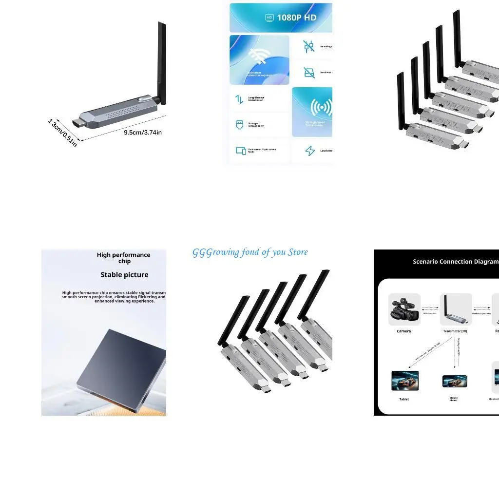 

H9EB Remote Radio Increaser 50m Auto Equalized Indication for Home Entertainment and Business Use