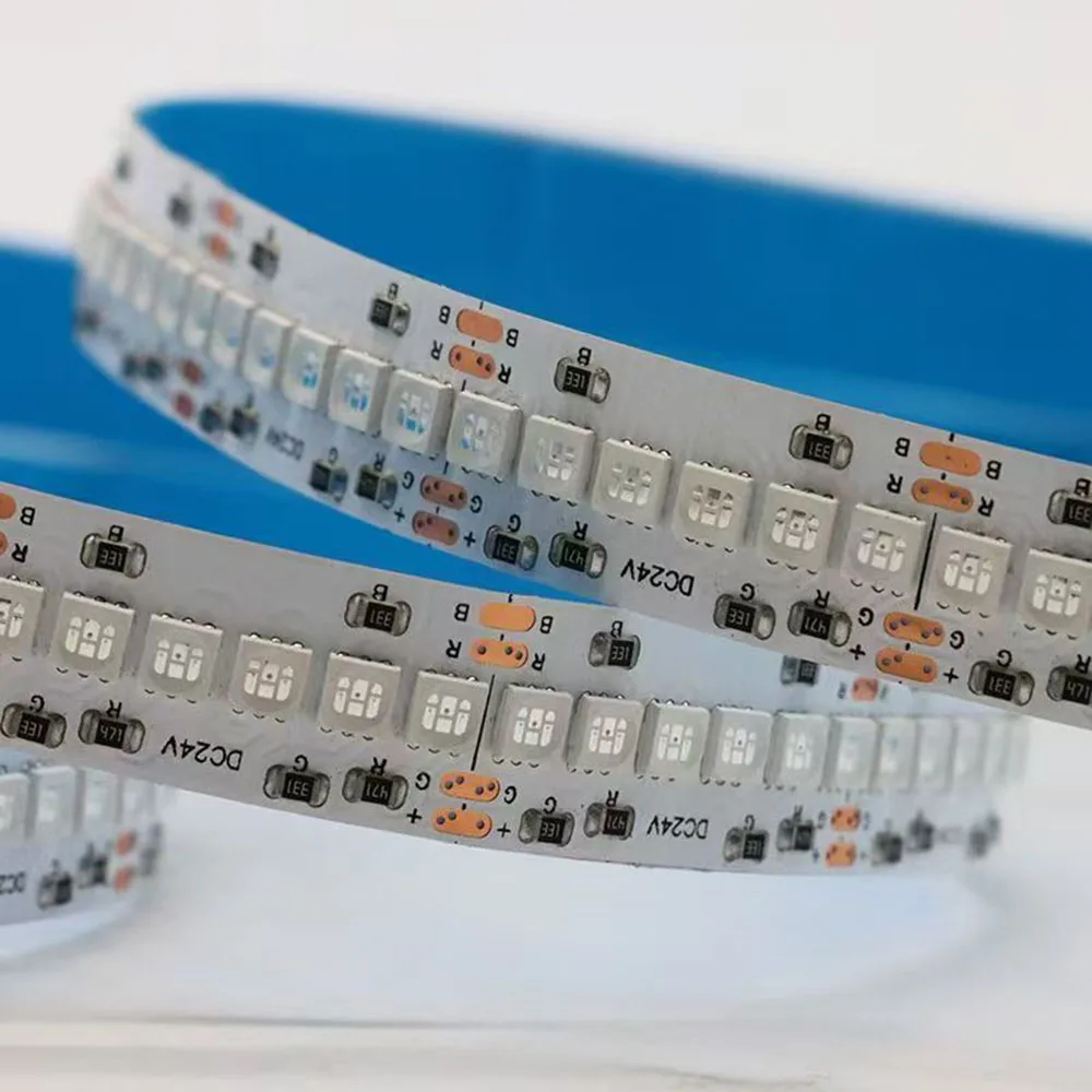 240LEDs/m High Density RGB LED Strip Light SMD 3535 24W/m High quality Flexible RGB Led Tape For Home Decoration 5m