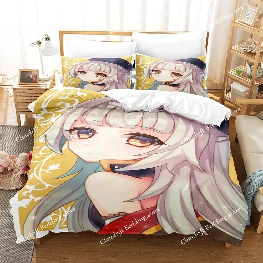 3d Print Anime Kawaii Girl Azur Lane Bedding Set Single Twin Full Queen King Size Bed Set Adult Kid Bedroom Duvet Cover Sets