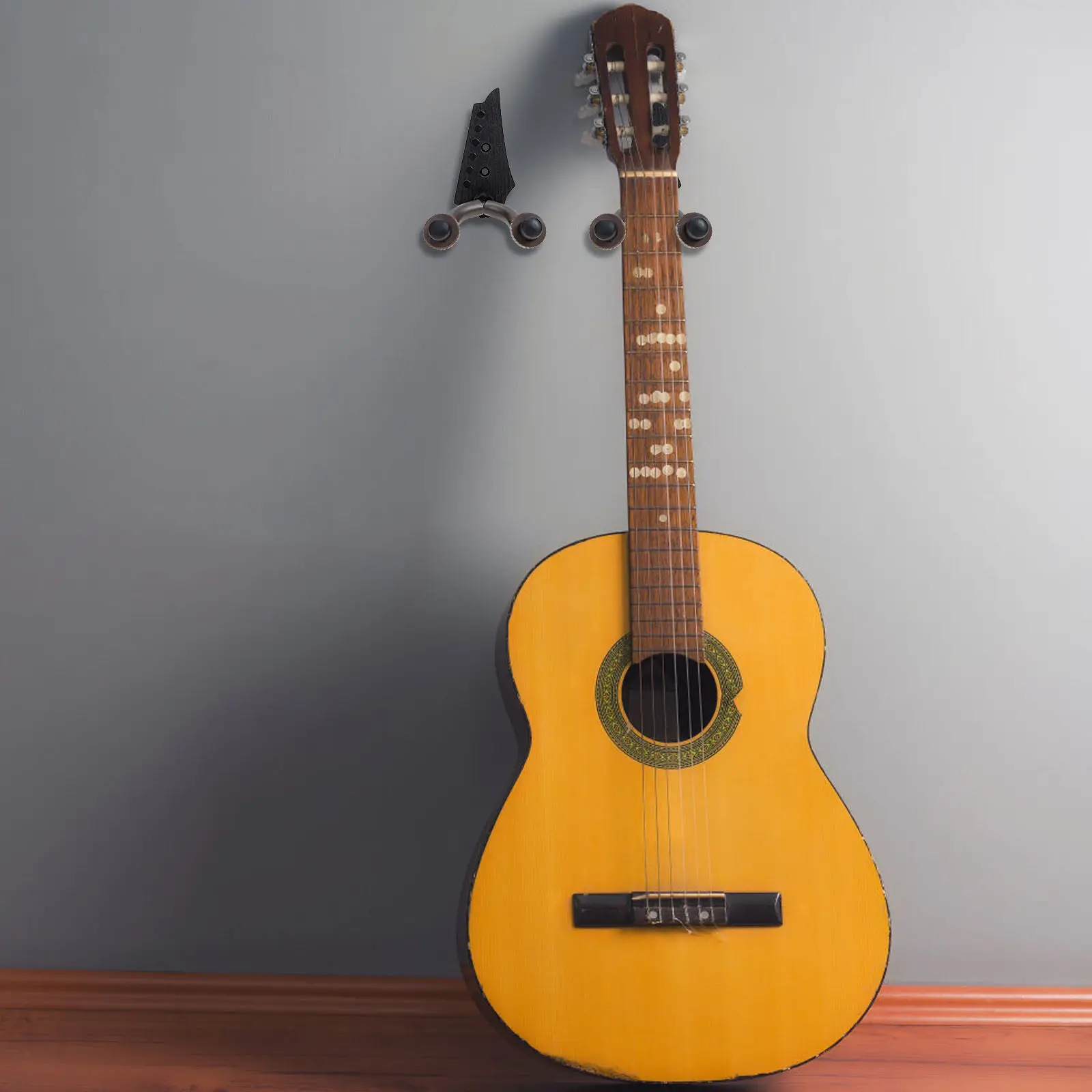 Guitar Wall Hanger Stable Safe Wall Mount Rack for Guitar Ukulele Violin Holder Musical Instrument Storage Violin Hanger