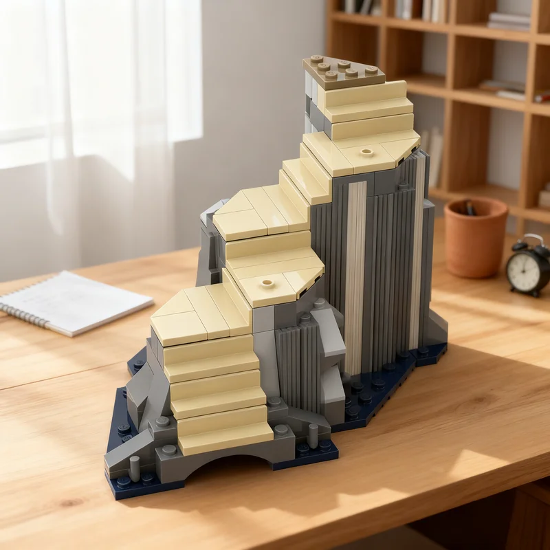 

154 шт. MOC Хогвартс Замок Великий зал Лестница Гарри Модель Строительство Рождественские подарки Блоки Строительная идея игрушки Образование