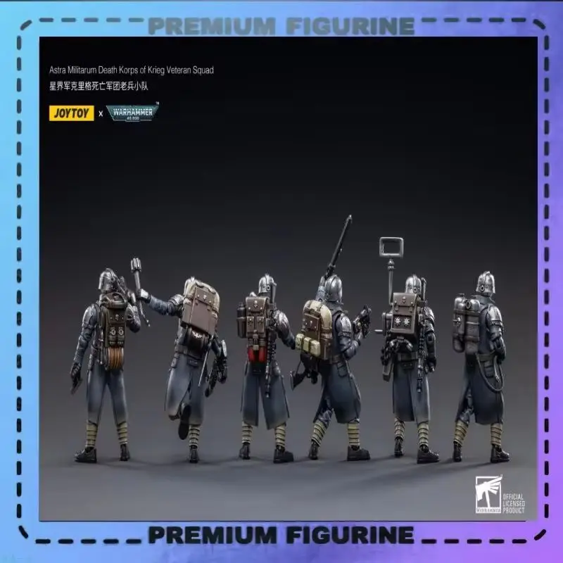

JOYTOY Darkseid Warhammer 40K Krieger Death Troop Veteran Squad Фигурки Игрушки