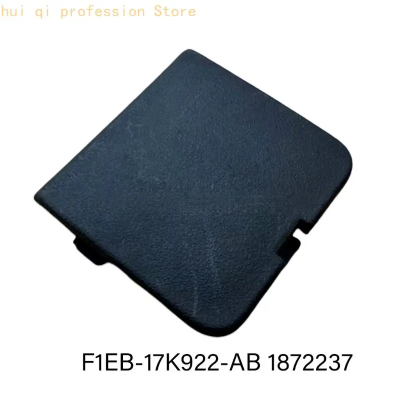 Abdeckung für hintere Abschlepphakenöffnung, F1EB-17K922-AB 1872237 Schwarze ABS-Stoßstangenverkleidungskappe H8WE – Detail 2