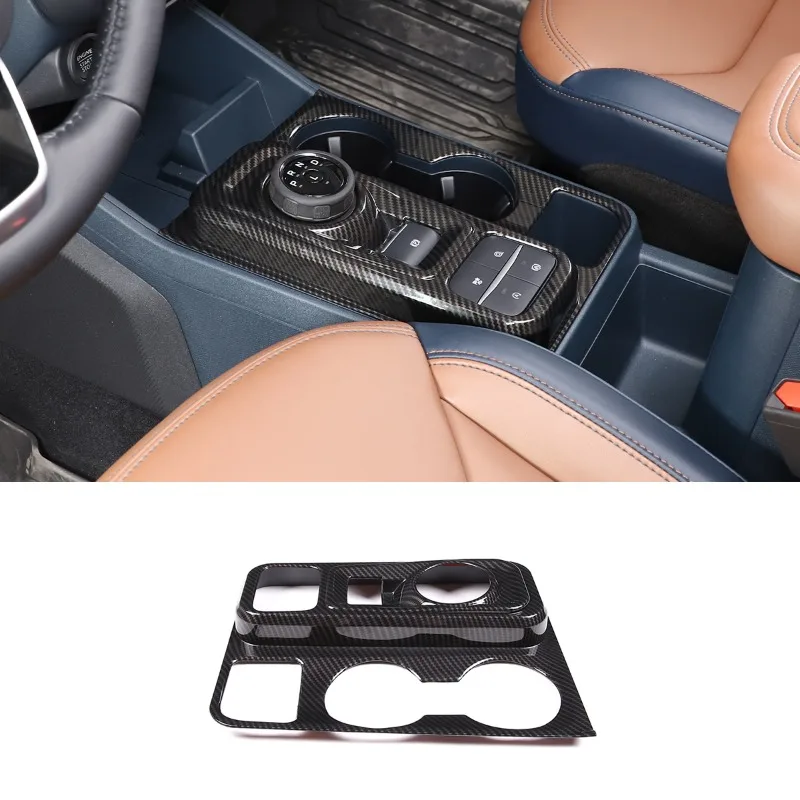 ABS Für 2022+ Ford Maverick Mittelkonsole Getriebe Shift Rahmen Getriebe Shift Panel Trim Auto Zubehör