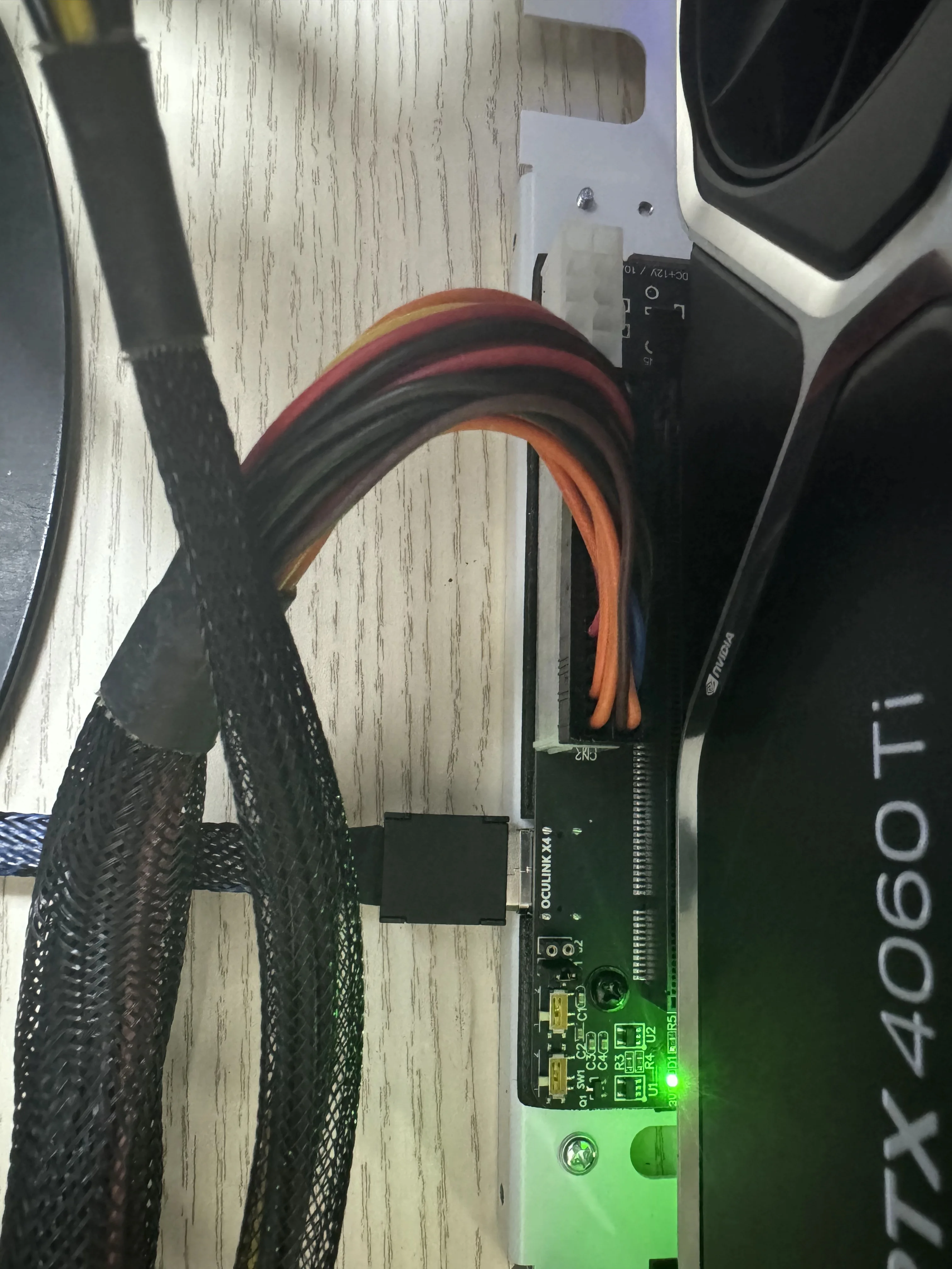 Für Laptop EGPU-Gehäuse SFF 8611 Oculink M.2 Externe Grafikkarten-GPU-Halterung Dock PCIe 4.0 X4 Gen4 Notebook GDP NUC Adapterkarte – Detail 5