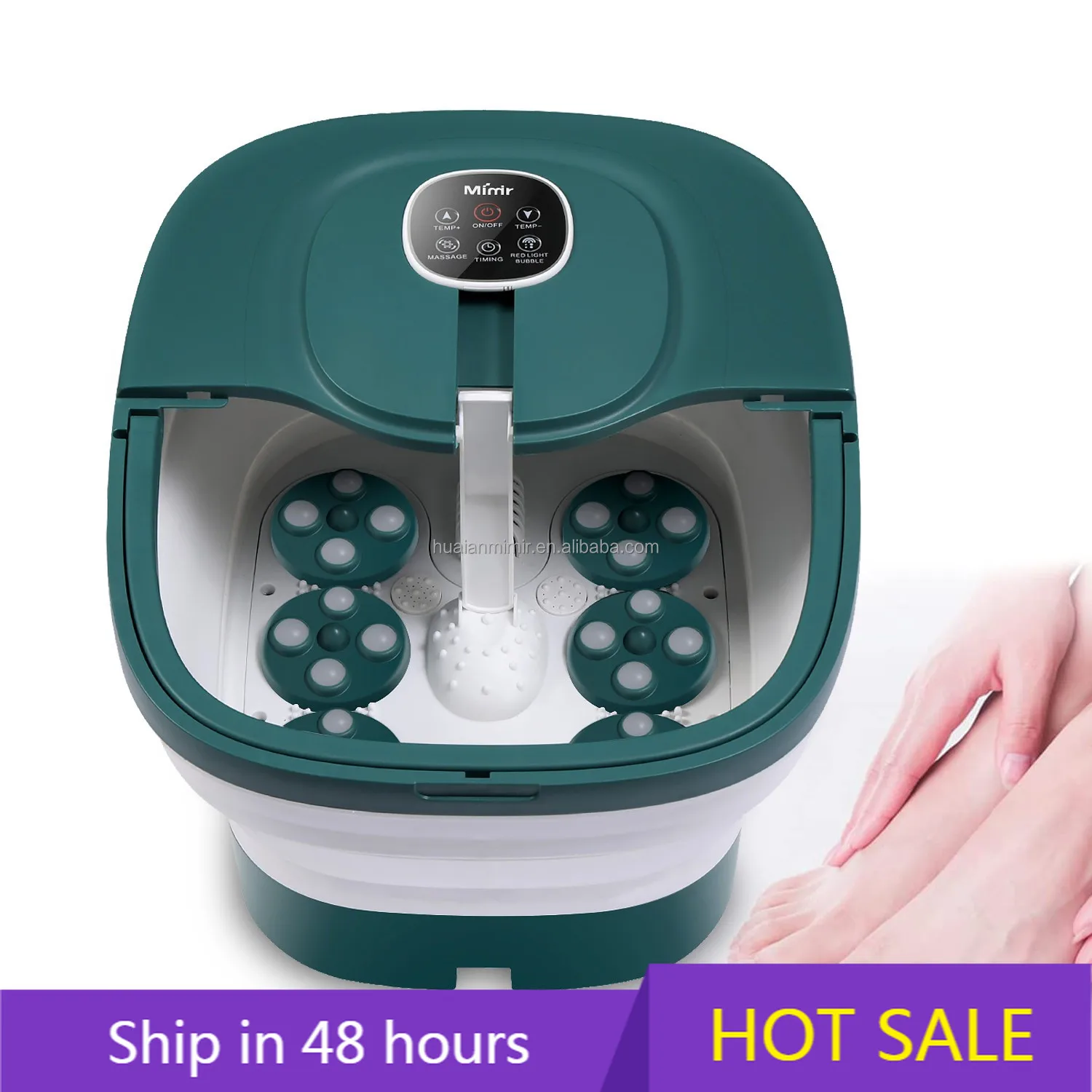 

YTYIN Складной автоматический массажер для ног и спа-бани