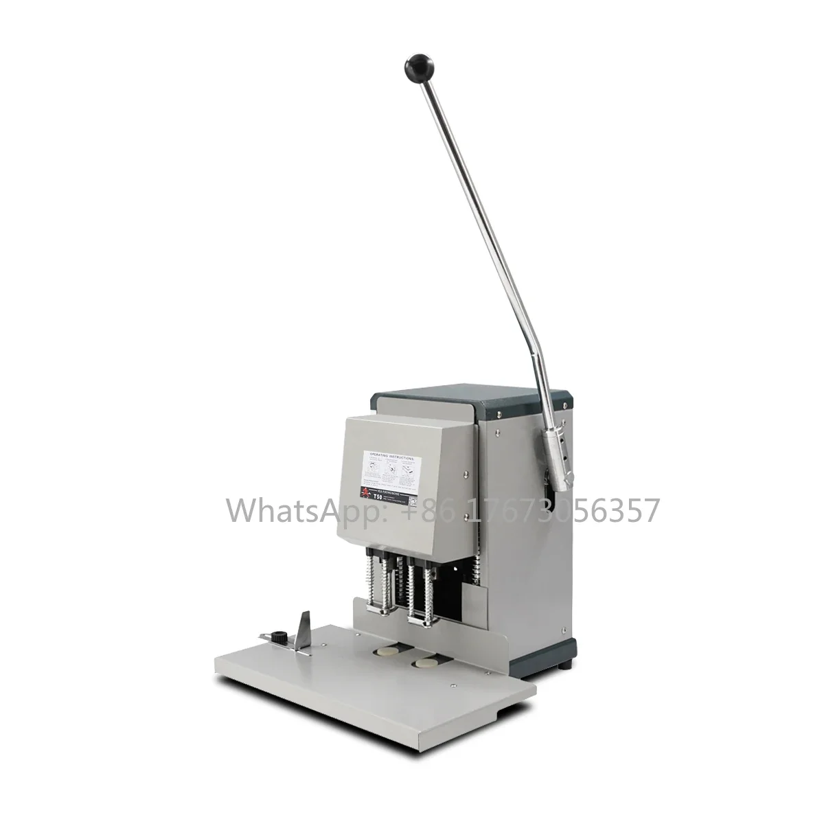 Uving T50 Electric Hole Punch 2 Spindle Paper Drill 2 Hole Paper Puncher Paper Drilling Machine