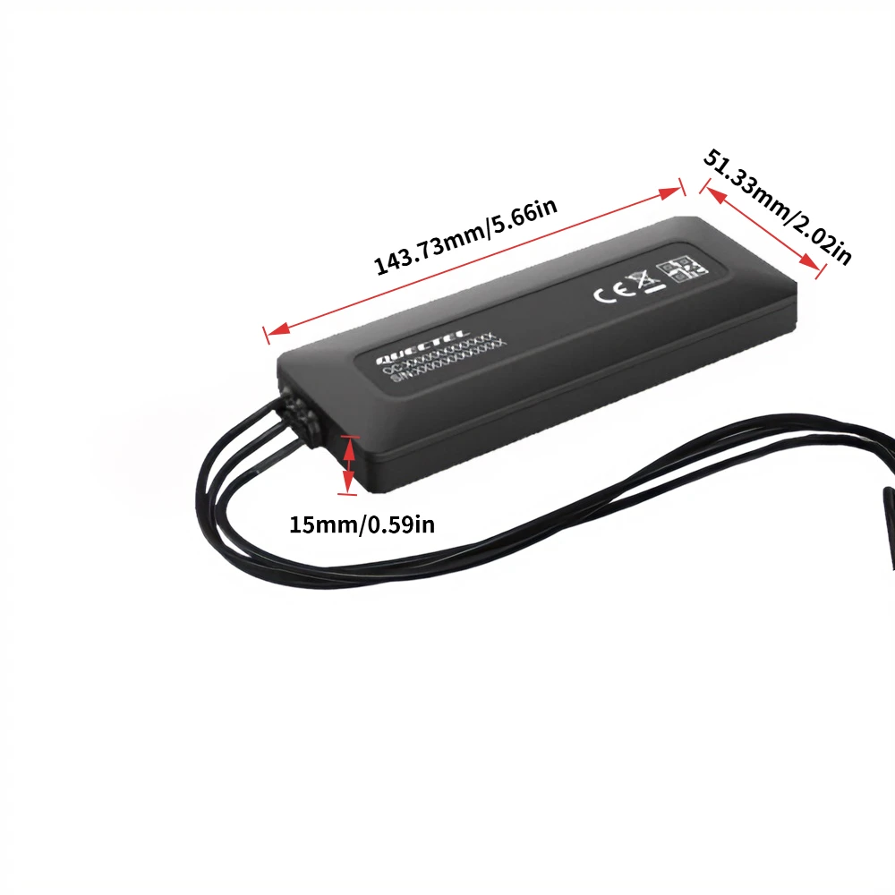 Quectel 4G WiFi GNSS 3 in 1 Combo External Antenna Signal Amplifier LTE 2.4G GPS Multi-band High Gain SMA Connector 1m Cable