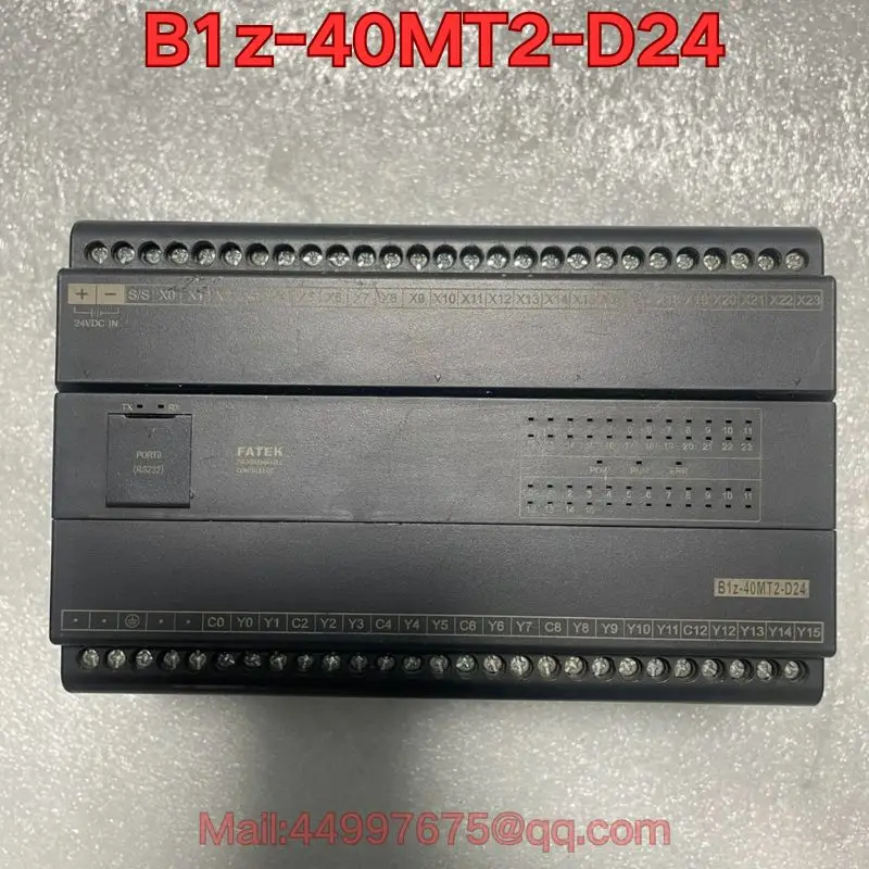 

Second-hand B1z-40MT2-D24 PLC controller functional test is normal Latest price in October 2025