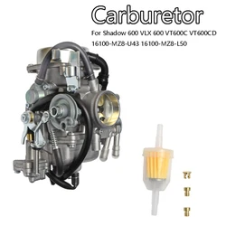 For Shadow 600 VLX 600 VT600C VT600CD 16100-MZ8-U43 16100-MZ8-L50 Carburador Carb