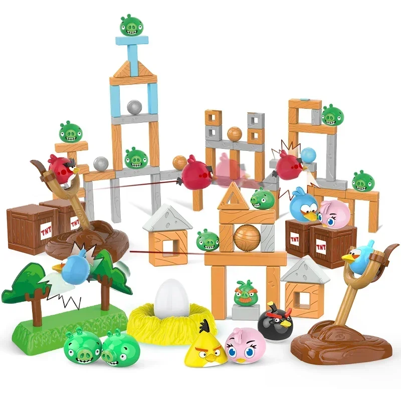 Angrysebirdse Children's Assembled Toys Game Peripheral Products Action Figures Play House Toys Children Gifts