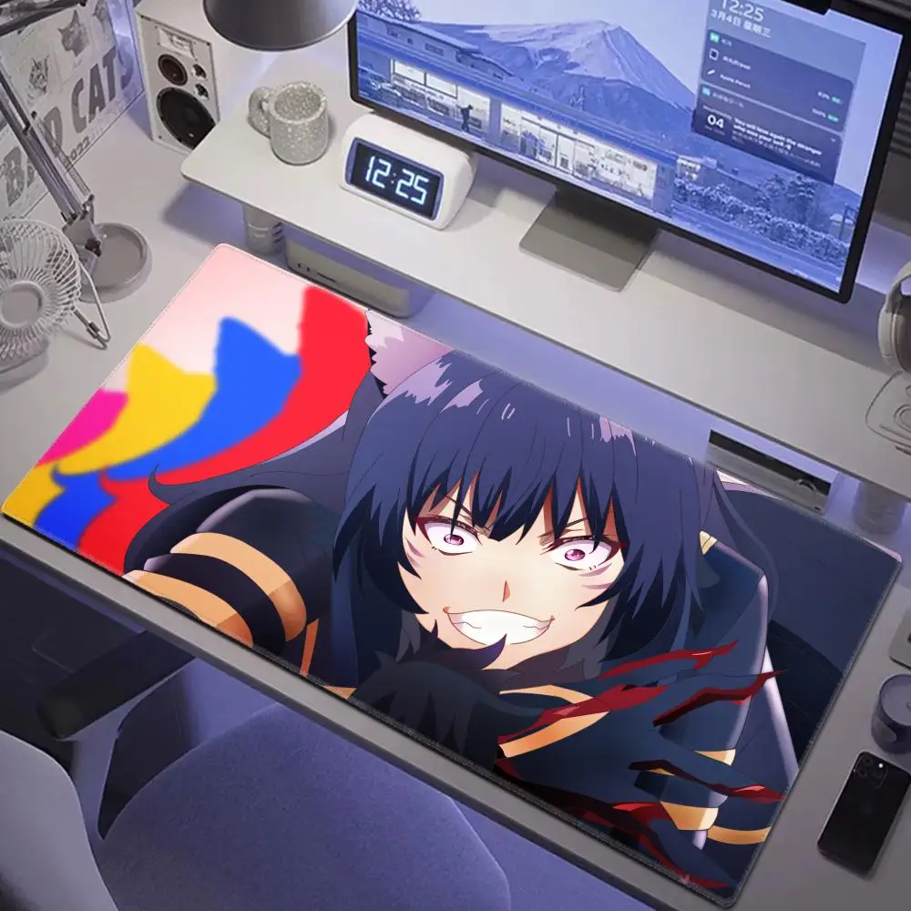 T_the E_eminence in S_shadow Anime Mousepad Komputer Laptop Gamer Pad PC Gaming Accessories Desk Mats Rubber Extended Pad