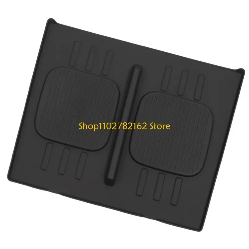 

547B Not Slip Silicone Pads Silicone Wireless Charging Mat Easy to Carry for Reliable Wireless Charging Designed for Vehicles