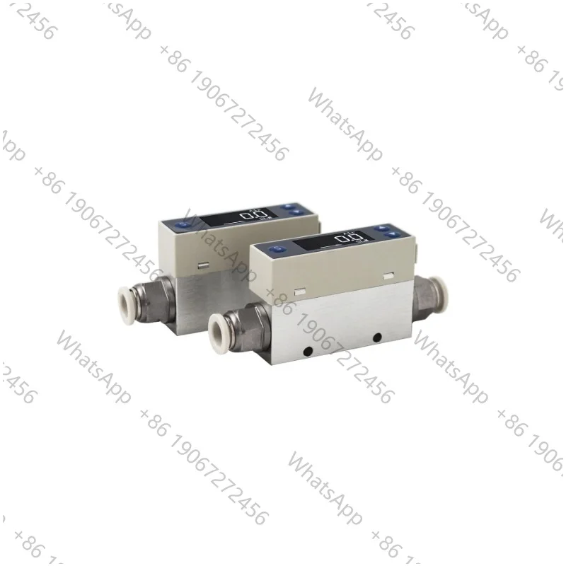 0-100 ml/min ~0-1000L/min Series Digital Display Thermal Gas Mass Flowmeter Compressed Air Flow Sensor