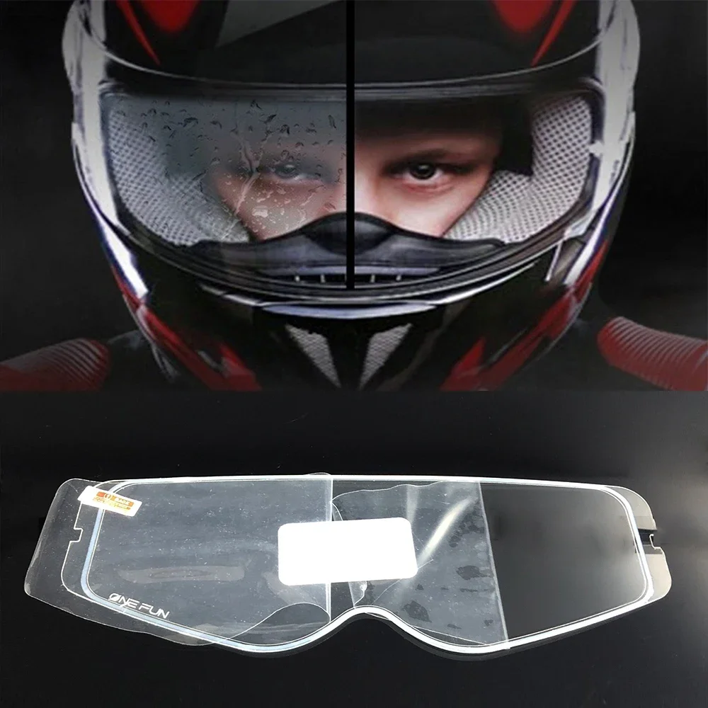 

Motorcycle Helmet Film Anti Fog Film Visor Shield Fog Resistant for SIMPSON MOD Venom Ghost/Speed Bandit series Lens Helmets