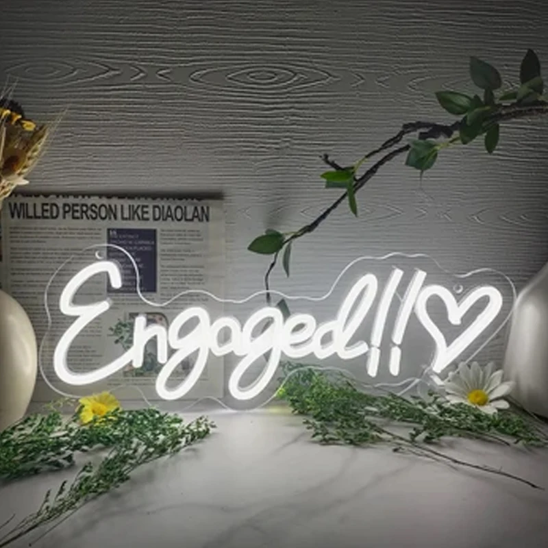 Engaged Love Neon S… - image