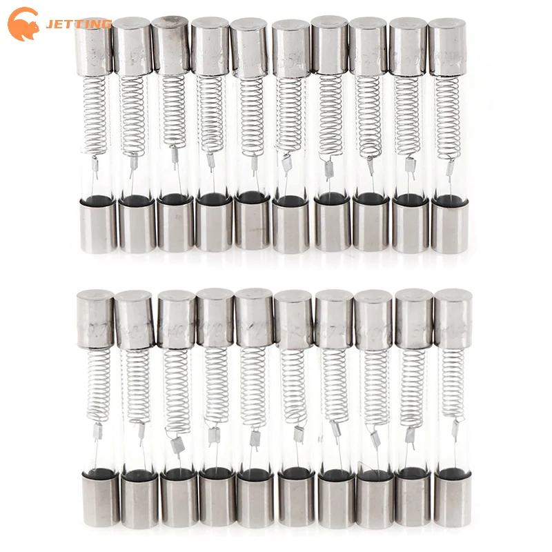10PCS 5KV  0.65A 0.7A 0.75A 0.8A 0.9A Microwave Oven Fuse High Voltage Fuse 6*40mm