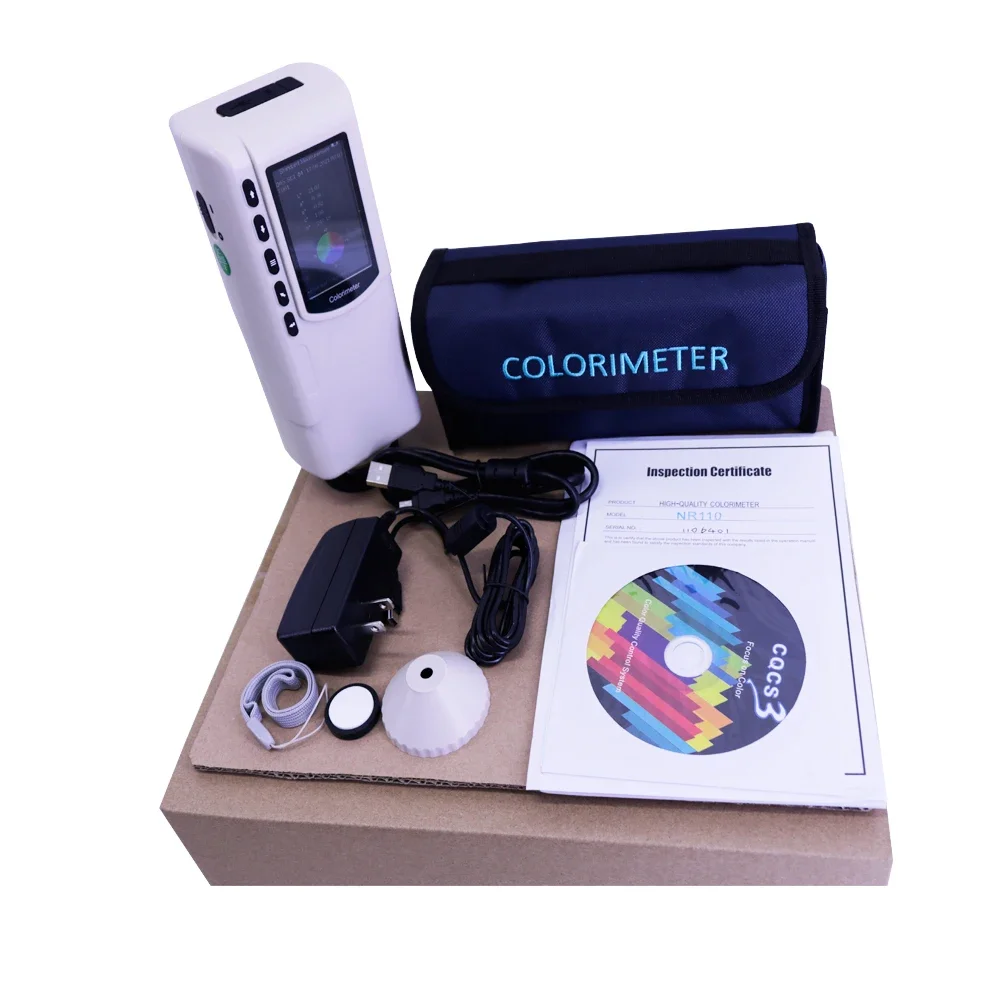 NR110 Portable Colorimeter Color Meter Diameter 4mm Professional Colorimeter Double Measurement End Face