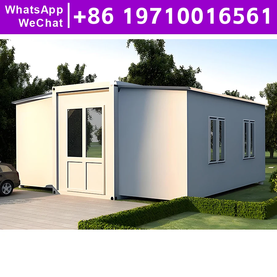 Chalets Prefab Houses for Living Mobile 20ft Tiny House Prefabricating Cottage Luxury Expandable Prefab Homes Garden Cabin 40ft