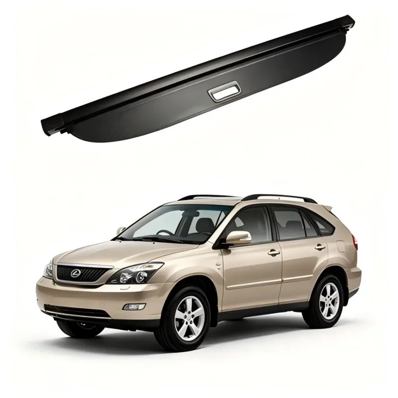 Cargo Cover Trunk Privacy Shade Rear Security Partition Anti-Theft Shield Organizer for Toyota Harrier 60 Series