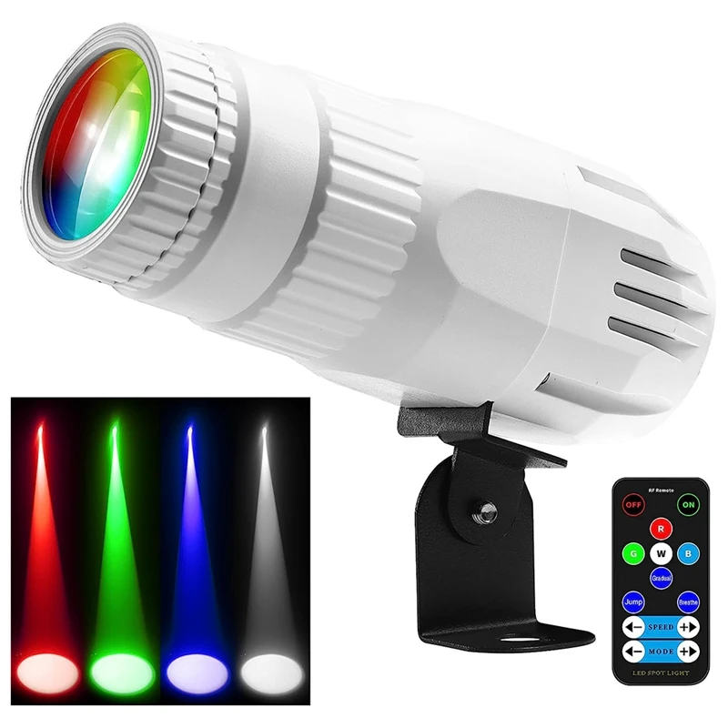 Pinspot Light avec télécommande, Chang Ball, DJ Party, EU Plug