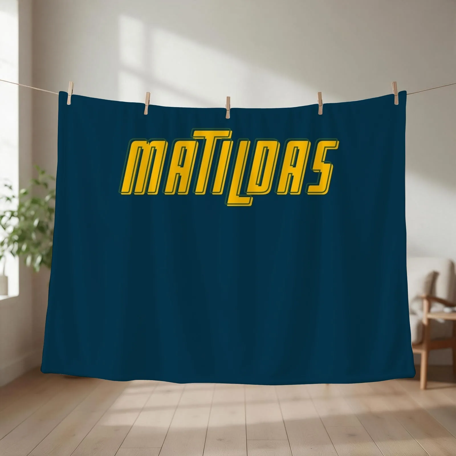 Matildas First Colours Throw Blanket couch cozy soft plush fuzzy picnic outdoor blanket