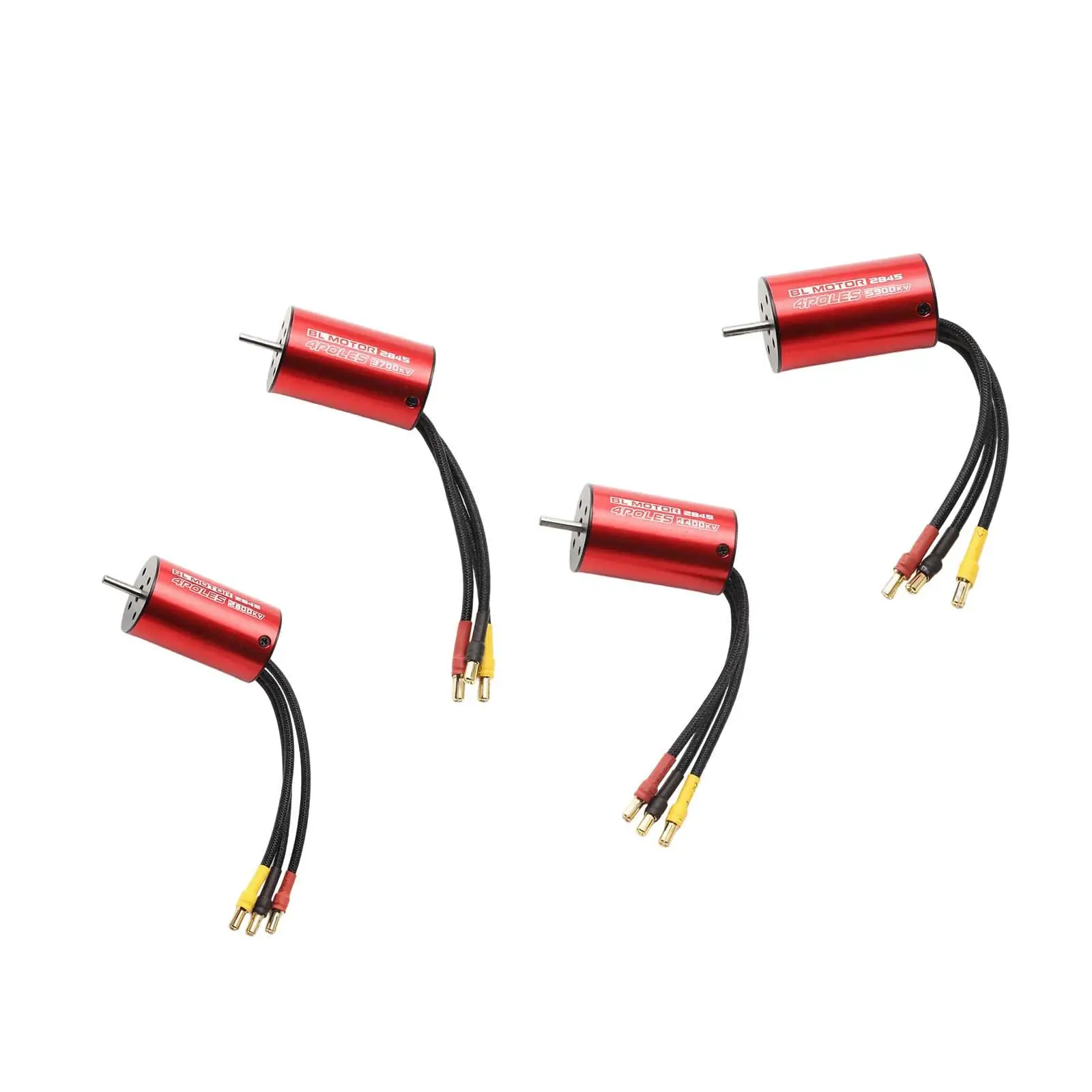 Waterproof Brushless Motor Shaft 3.175mm 2845 Motor 12 Slot RC Brushless Motor for 1/10 1/12 1/14 RC Vehicle Truck DIY Modified