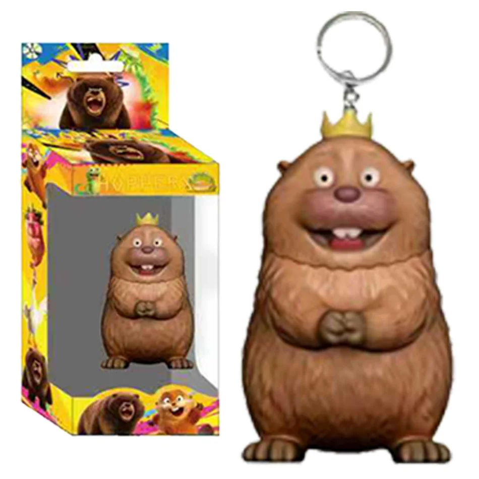 2026 Beaver Transformation Plan Model Toy Set with Keychain Car Decoration Creative Birthday Gift Collectible Level Toy